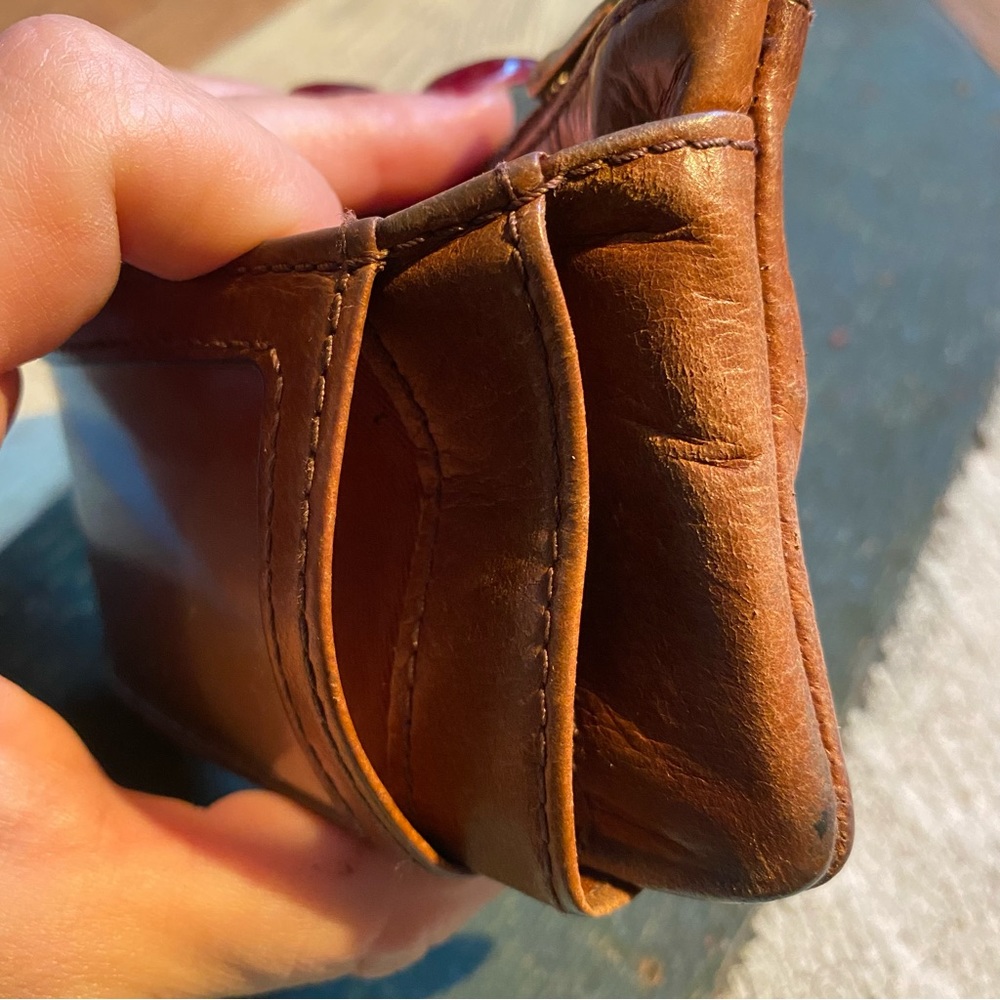 Small FOSSIL Wallet | Leather | Brown | - Picture 10 of 11